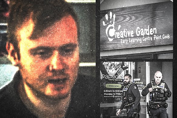 Joshua Brown is alleged to have abused eight children who attended the Creative Garden Early Learning Centre in Point Cook between April 2022 and January 2023.