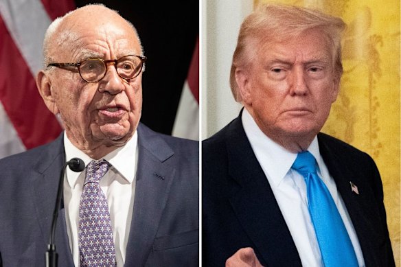 Rupert Murdoch and Donald Trump have had a tumultuous month. 