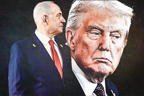 Who is really calling the shots? Israeli Prime Minister Benjamin Netanyahu and US President Donald Trump.