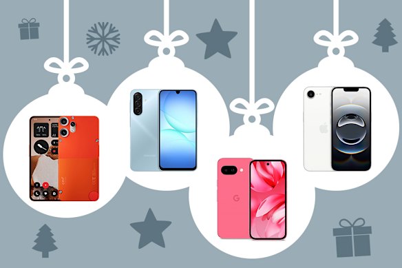 CMF Phone 2 Pro; Galaxy A17; Pixel 9a; iPhone 16e.
