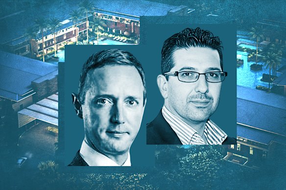 First Guardian Fund manager David Anderson (left) and Shield Master Fund manager Paul Chiodo were long-time business partners. 