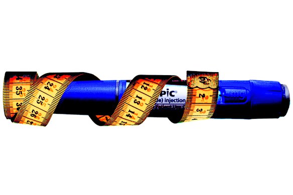 Whether you lose weight through dieting or injections is unimportant. 