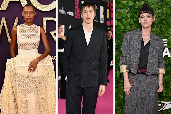 From emerging actors such as Sophie Wilde (left) to debut directors Kristen Stewart (right) and Harris Dickinson (centre), 2026 promises a heap of new talent.