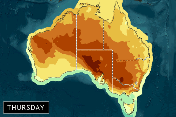 This week’s heatwave spilled across the country from the west.
