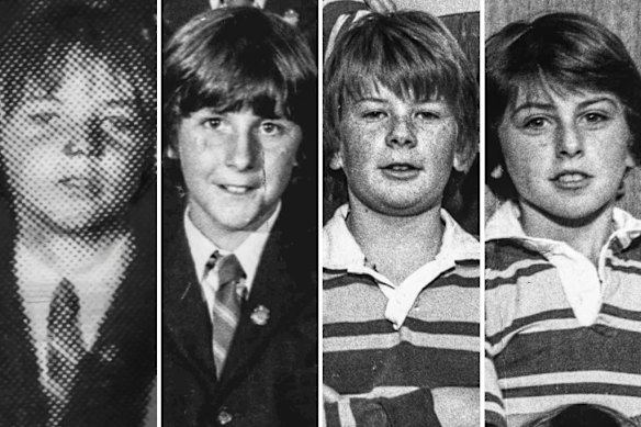  Richard Carroll, Michael Johnson, Jonathan Billings, Seamus Rahilly.