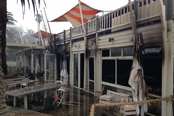 More than 70 firefighters battled the fire, but the restaurant could not be saved.