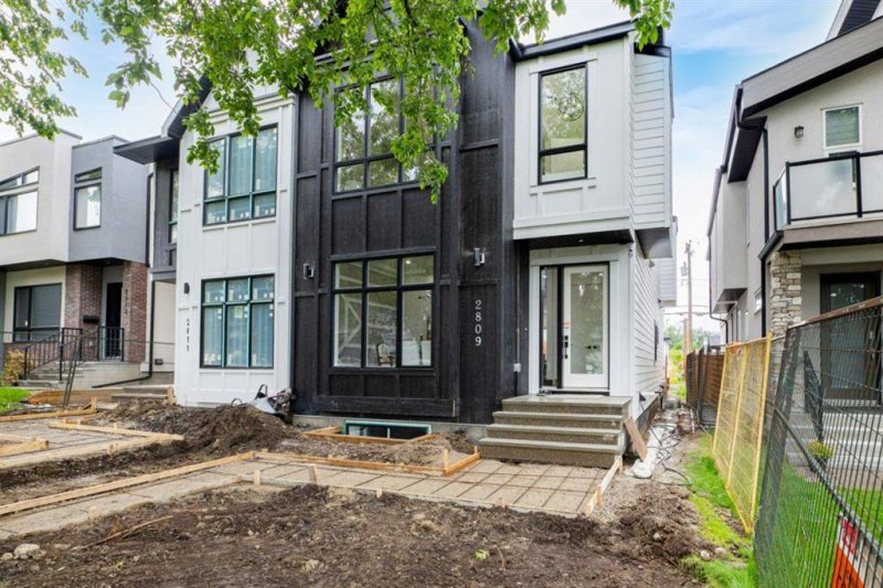 This modern farmhouse is up for sale in Calgary.