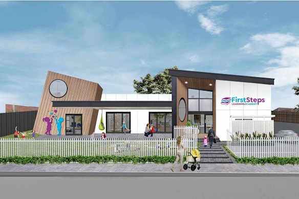 A concept image of a new childcare centre development in Loftus approved by the Land and Environment Court.