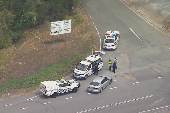 The crash occurred at Ormeau on the Gold Coast.