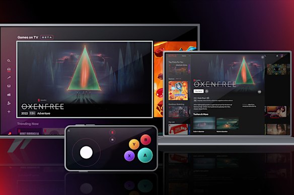 Netflixは、スマートフォンをコントローラーとして使用して、ゲームのクラウドストリーミングをテレビにテストしています。