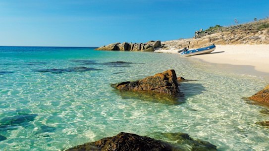 PR Image: Senset Beach, Lizard Island, Queensland. CREDIT : Tourism Queensland SATOCT28QUEENSLAND