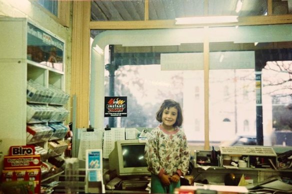 Cassandra James loved growing up in a newsagency, despite the early starts.