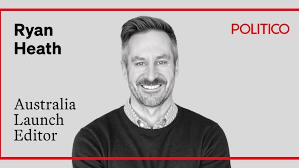 Politico will launch in Australia after the winter recess.