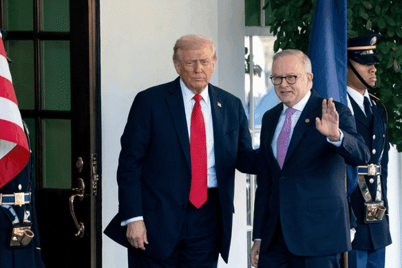 US President Donald Trump has invited Anthony Albanese to join his Gaza peace board. 