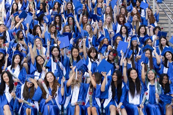 Willoughby Girls class of 2025 has held its position as the state’s top comprehensive public school.