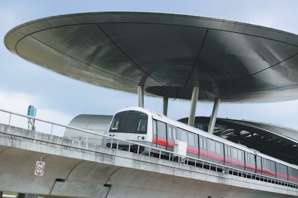 More than 3.41 million ride the MRT rail lines each day.