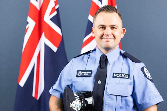 WA Police Constable Anthony Woods.