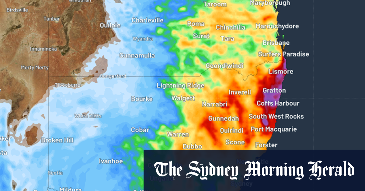 New South Wales Weather Worsens, Lismore, Northern River Flooding Risk