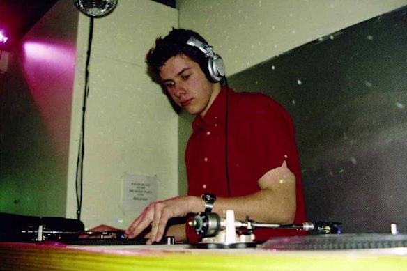 A 2001 photo of Mike Callander, believed to have been taken at the former Sub Club on Commercial Road, South Yarra, where the nightclub Circus now is.