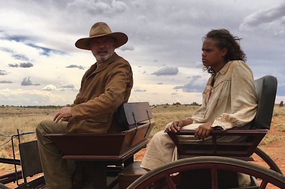 Sam Neill and Shanika Cole in Sweet Country.