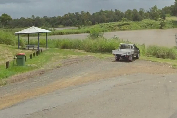 The Goodna boat ramp.