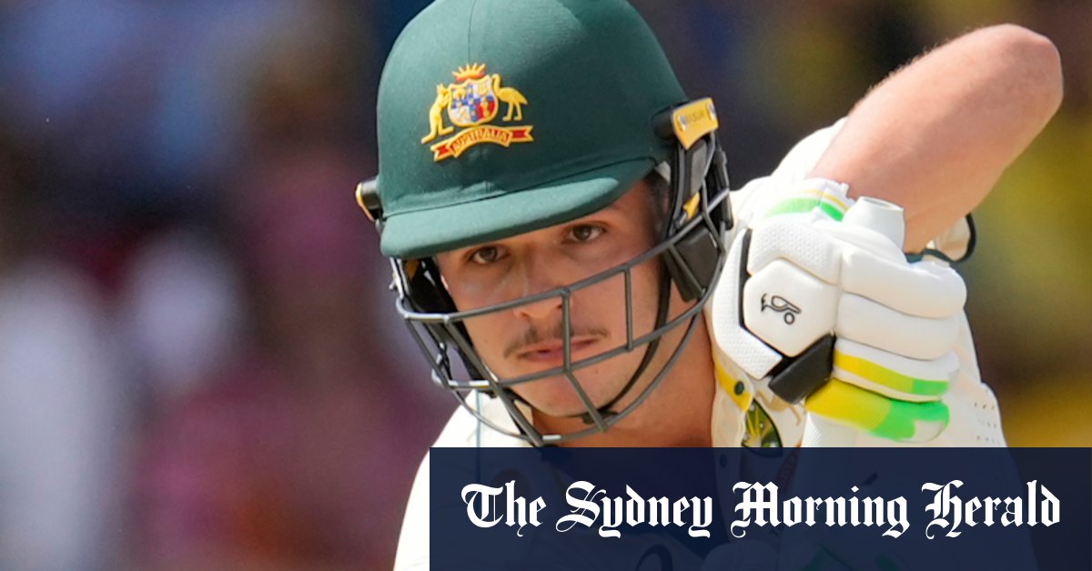 Sam Konstas falls for 49 for Australia A v India A as Nathan McSweeney notches half-century in Ashes bat-off