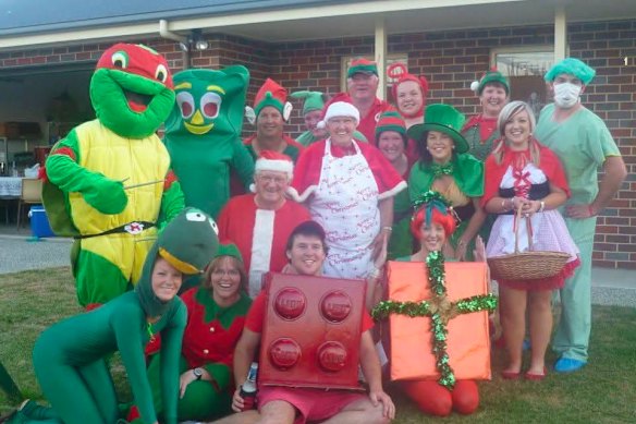 Each year at Christmas, Tanya’s family throw out ideas for the next year’s theme, making sure it’s budget-friendly and appropriate for all ages.