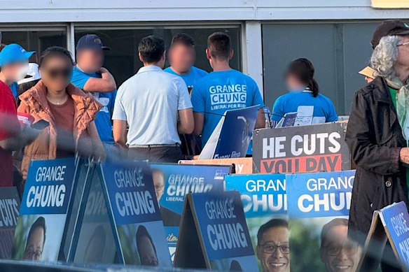 Multiple Brethren members flooded polling booths during the election campaign last year.
