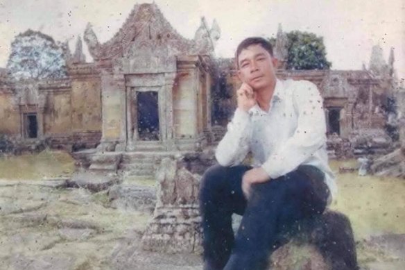 Suon Roun at the Preah Vihear Temple complex circa 1996.