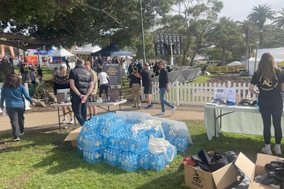Council also criticised the large number of plastic water bottles distributed during the Balmoral Burn fun run.