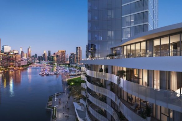 Snapping up multiple apartments in the one building is a growing trend for families. 