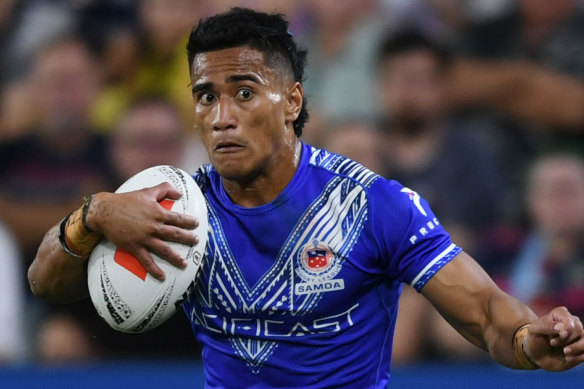 Sua Fa’alogo turned plenty of heads for Samoa last year.