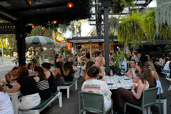 The sold-out January BNE Chapters book club event at Sixes and Sevens on James Street.