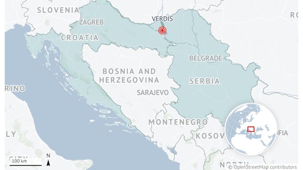 Map of Verdis. 