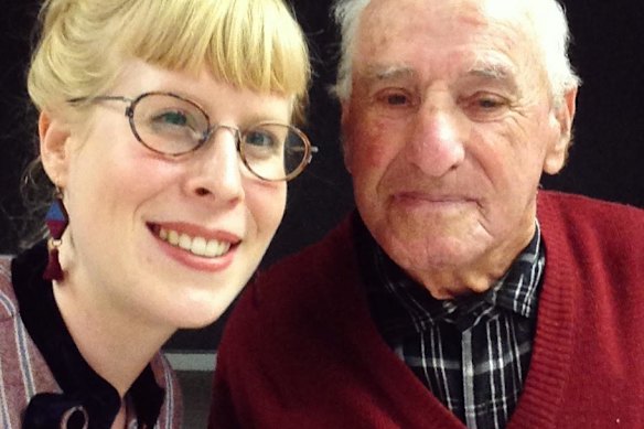 Jack Meister with Rebecca Kummerfeld.