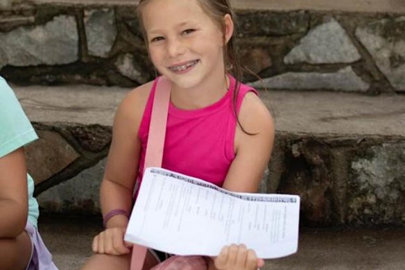 Eight-year-old flood victim Renee Smajstrla. “She will forever be living her best life at Camp Mystic,” her uncle wrote.