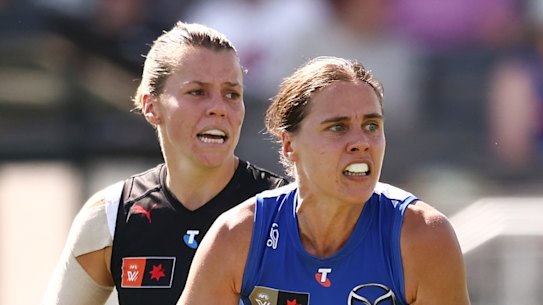 North Melbourne champion Jas Garner.