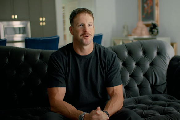 James Magnussen in the Enhanced Games documentary. 