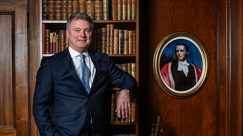 Sydney Grammar Headmaster Stuart McPherson asks parents ‘relax a bit’, stop excessive tutoring