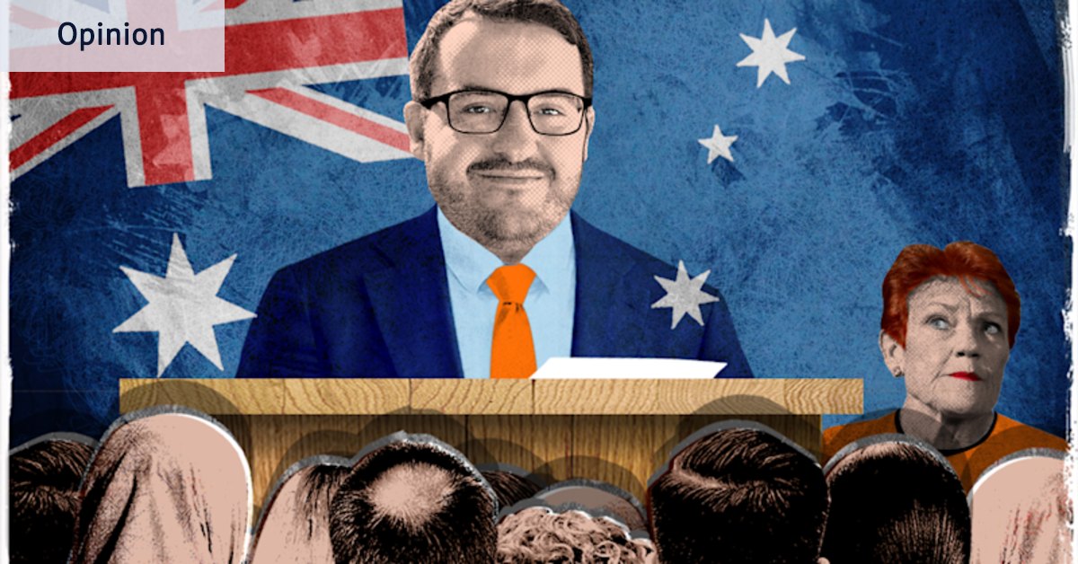 There’s a subtle shift in Pauline Hanson’s movement