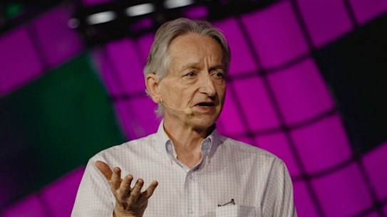 AI researcher Geoffrey Hinton. 