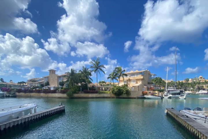 Warm weather in Barbados makes it a destination for remote workers.