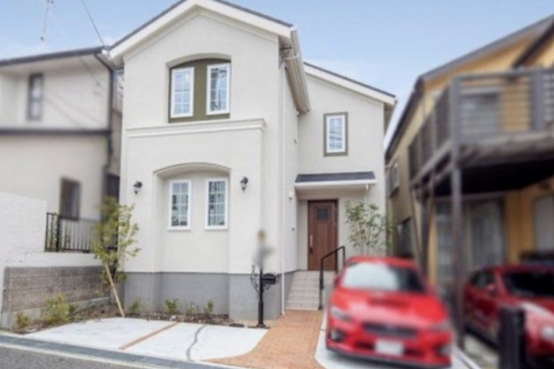 This three-bedroom home is up for sale in Imamiya, Osaka.