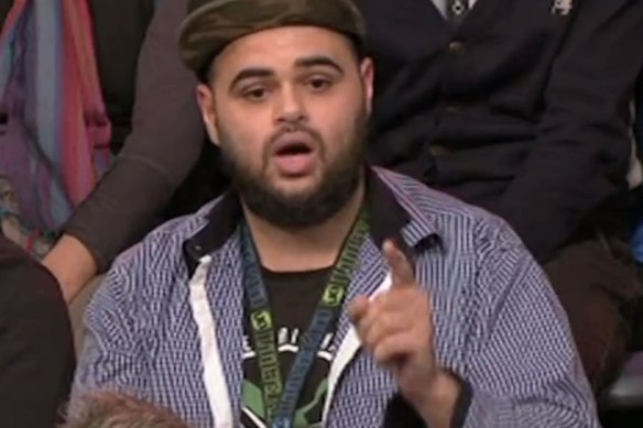 Zaky Mallah’s 2015 Q+A television appearance sparked controversy.
