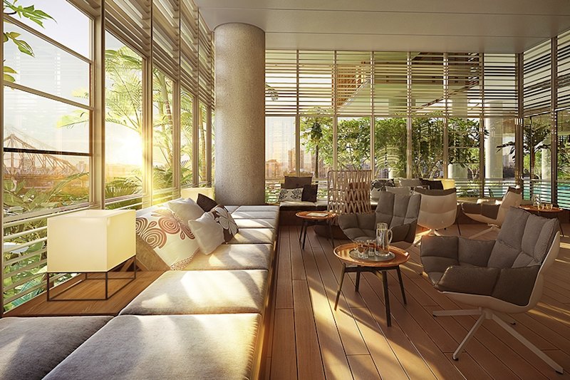 The design incorporates natural ventilation.