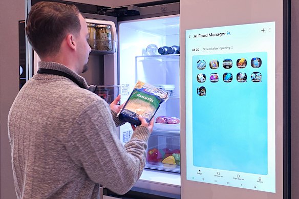 Samsung’s AI-powered fridge – which listens to voice commands and can open and close itself, while also keeping track of everything inside – met with mixed reviews.
