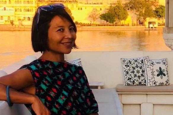 Mangyon Zhang, who survived a shark attack at Bundeena last week. 