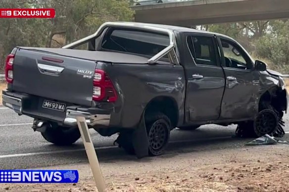 A police chase in Perth’s east came to an end when a car had its tyres destroyed by police spikes.