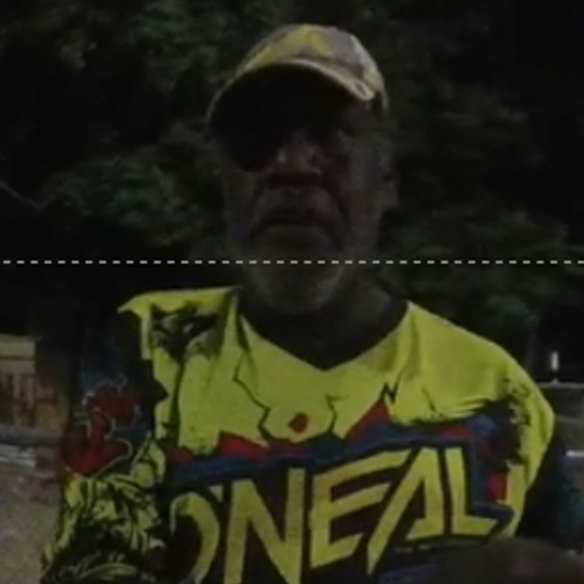 Police bodycam footage of Jefferson Lewis taken earlier in the night before the little girl vanished.