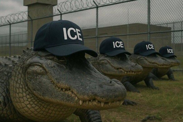 A meme posted by the Department of Homeland Security.